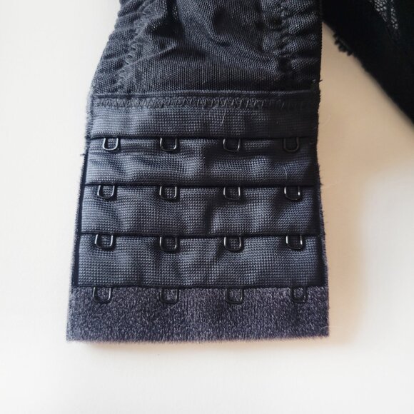 New Le Mystere French Lace Nursing Bra 34G Sexy Mama Collection NWT Black 163 - Picture 8 of 9